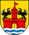 Coat of arms of Jedwabno, Warmian-Masurian Voivodeship