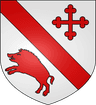 Wappen von Courtepin