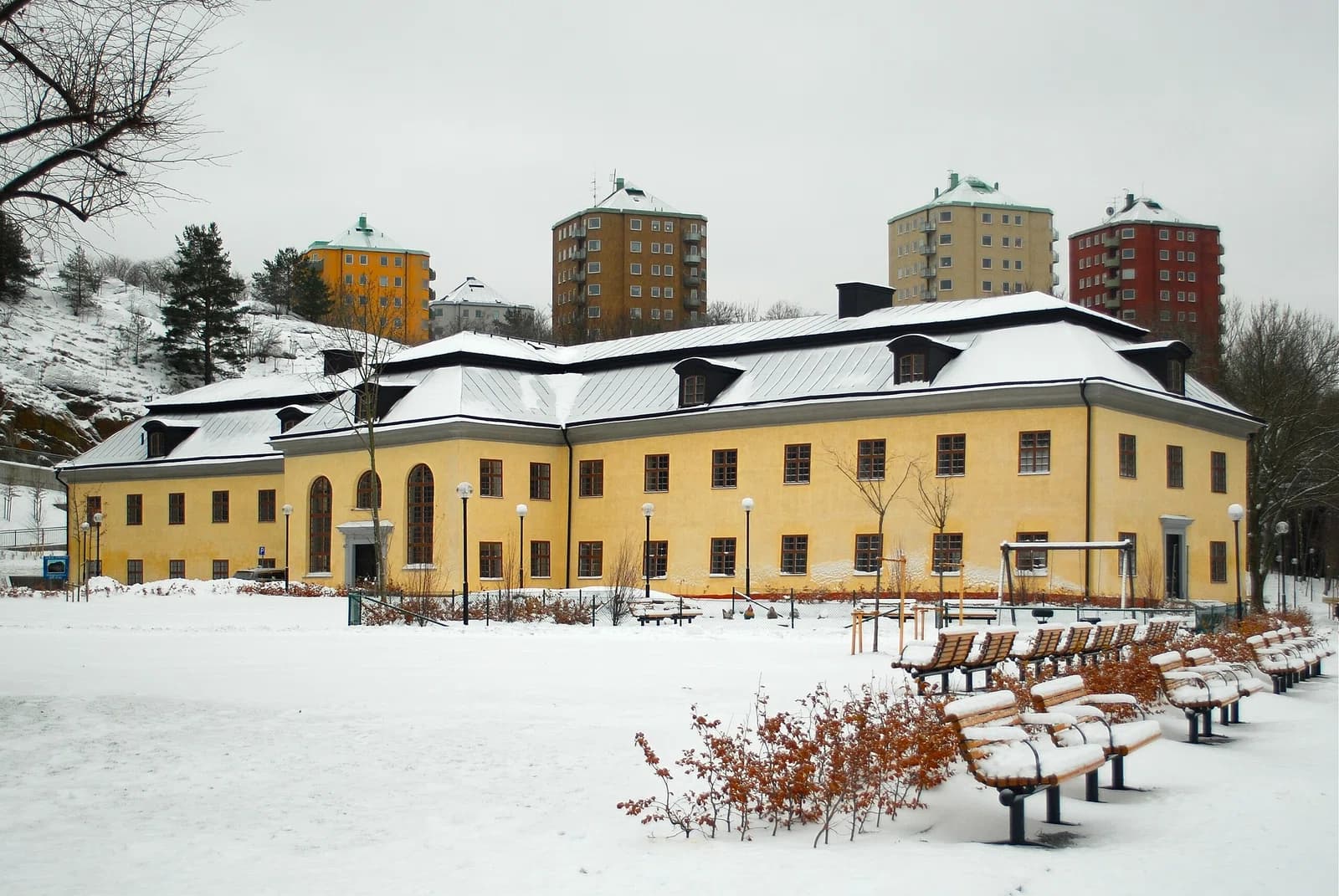 Danviks hospital and Sicklaö parish