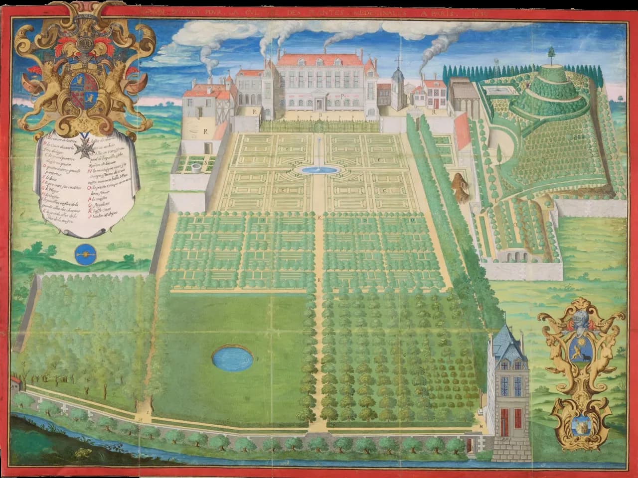 Royal garden of medical plants