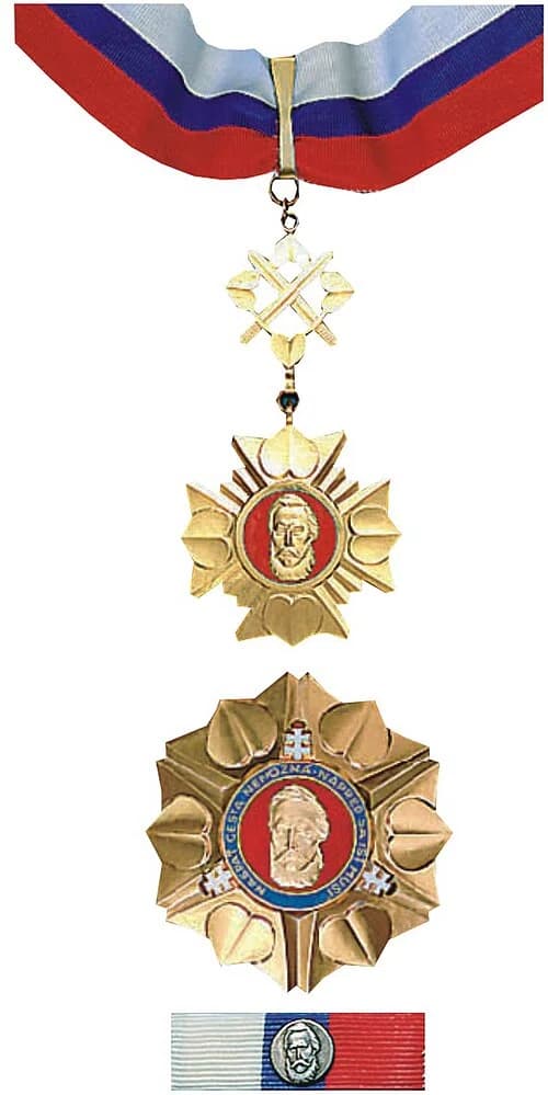 Ľudovít Štúr Order (military division) 2nd class