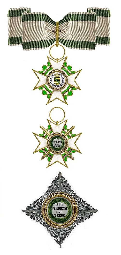 Commander I class of the Saxon Order of Civil Merit
