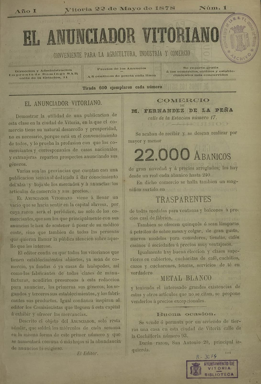 El Anunciador Vitoriano