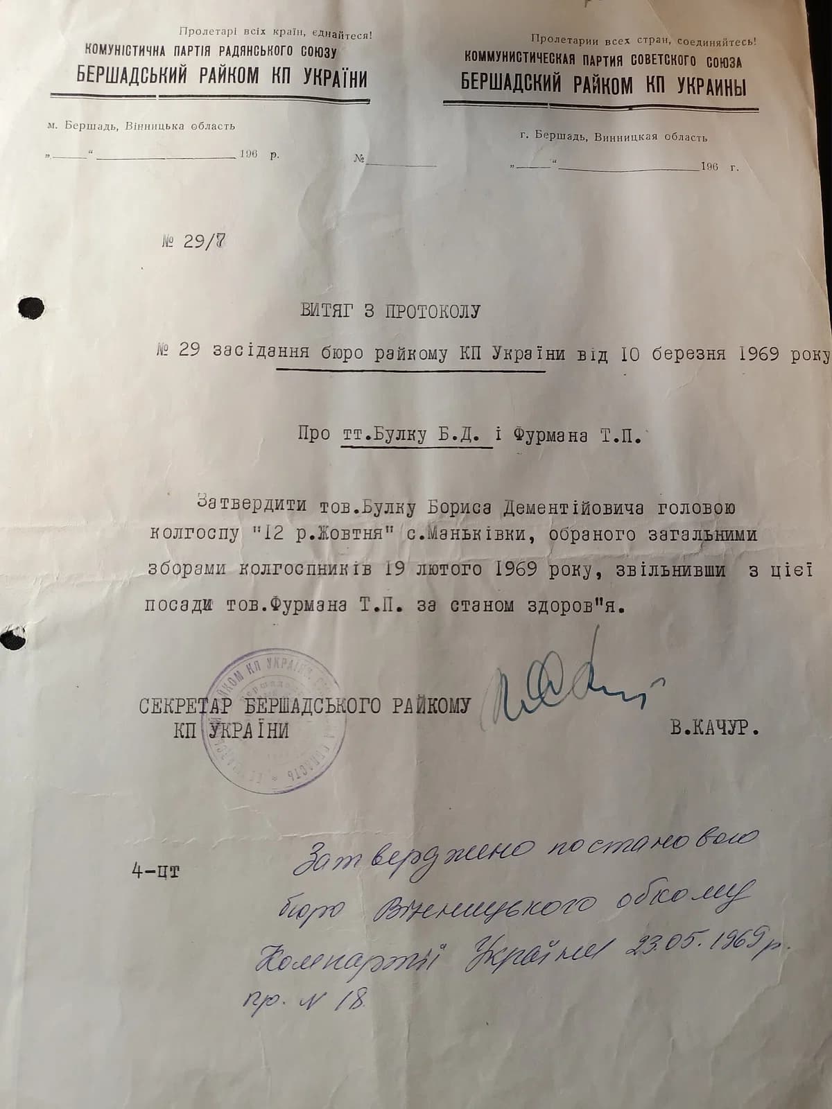 kolkhoz chairperson