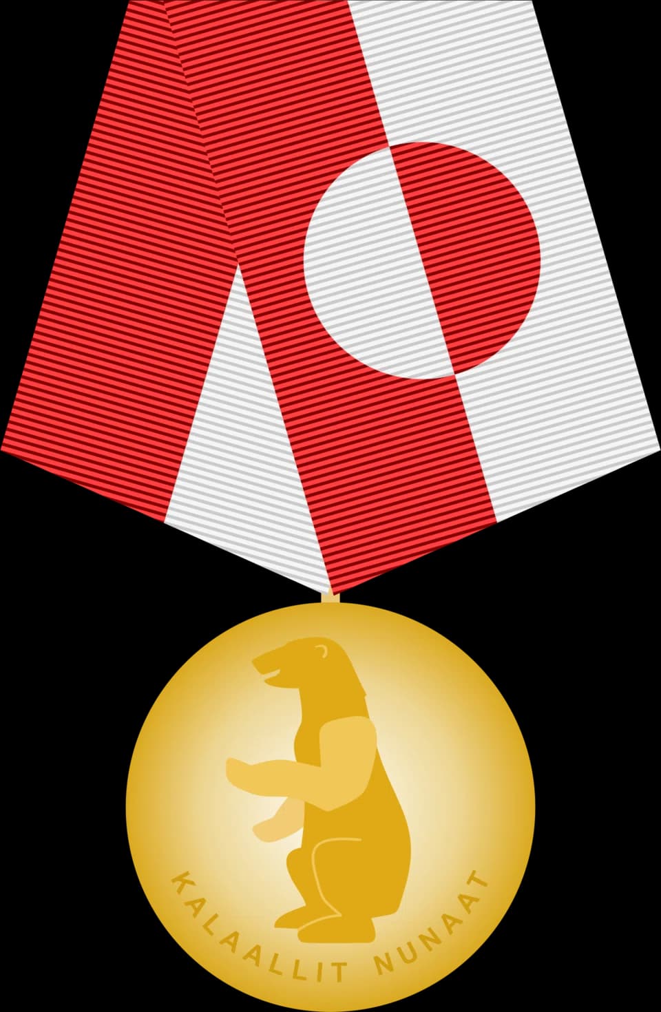 Nersornaat in gold