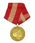 Royal Medal of Recompense in gold