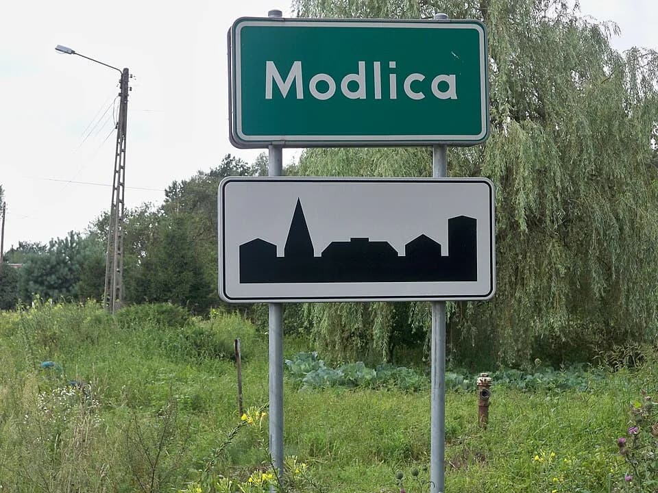 Modlica, Łódź Voivodeship