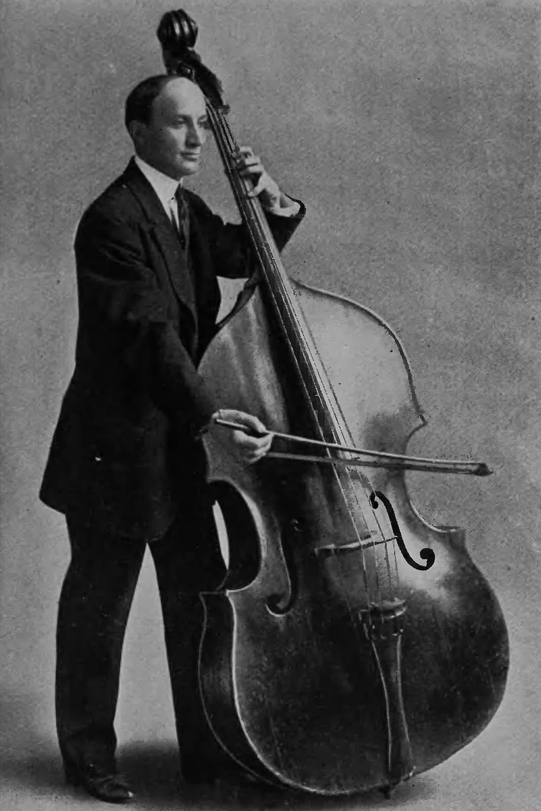 double-bassist