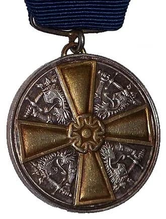 First Class Medal of the Order of the White Rose of Finland with golden cross