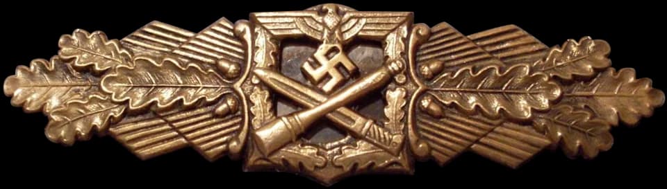 Close Combat Clasp in Bronze