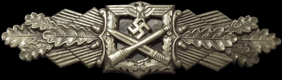 Close Combat Clasp in Silver
