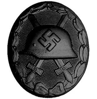 Wound Badge (1939) in Black