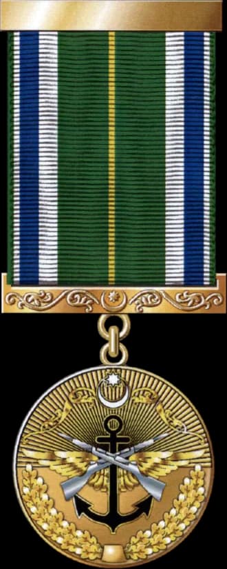 “For Faultless Service” medal