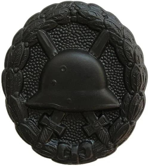 Wound Badge (1918) in Black