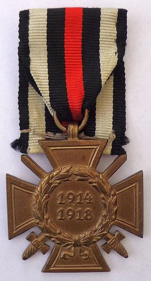 Cross of Honour for Combatants, with Swords
