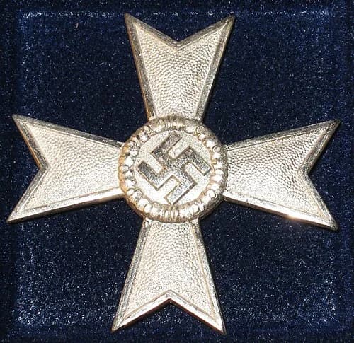 War Merit Cross 1st Class without Swords