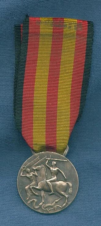 Medaille für die Freiwilligen des Feldzuges in Spanien