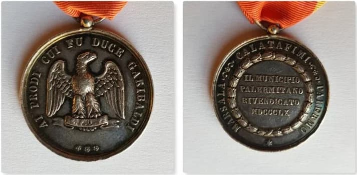 Commemoration Medal for the thousand of Marsala