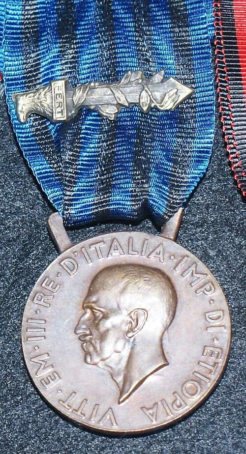 commemorative medal of the military operation in East Africa