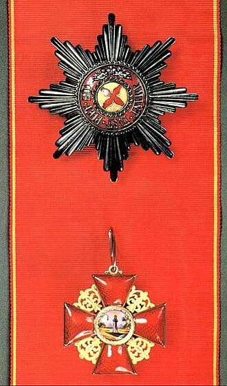 Order of Saint Anna, 1st class