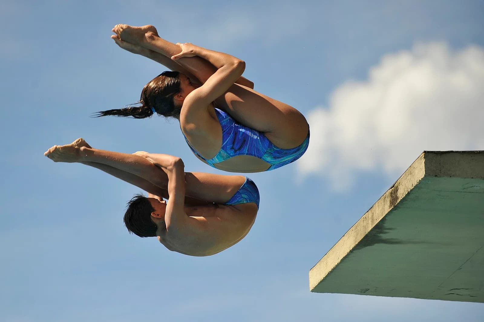 competitive diver