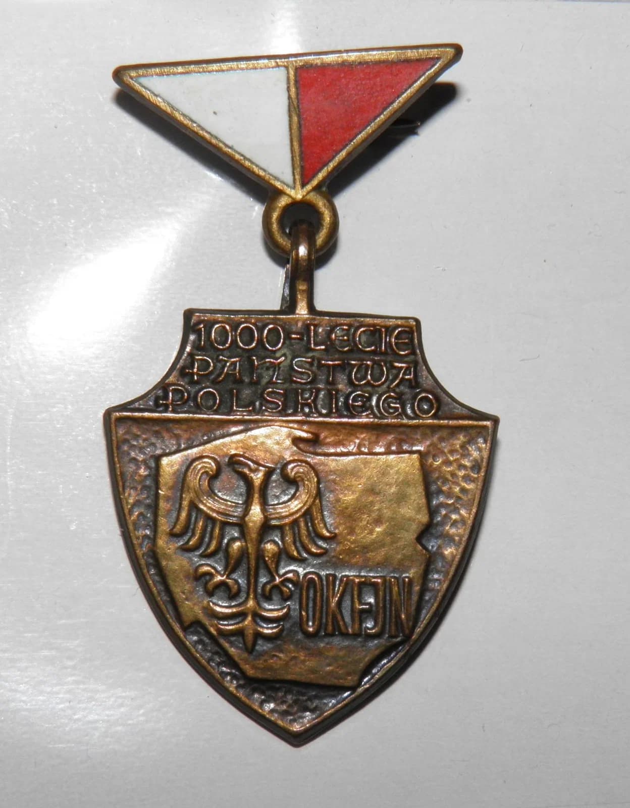 Badge of the 1000th anniversary of the Polish State