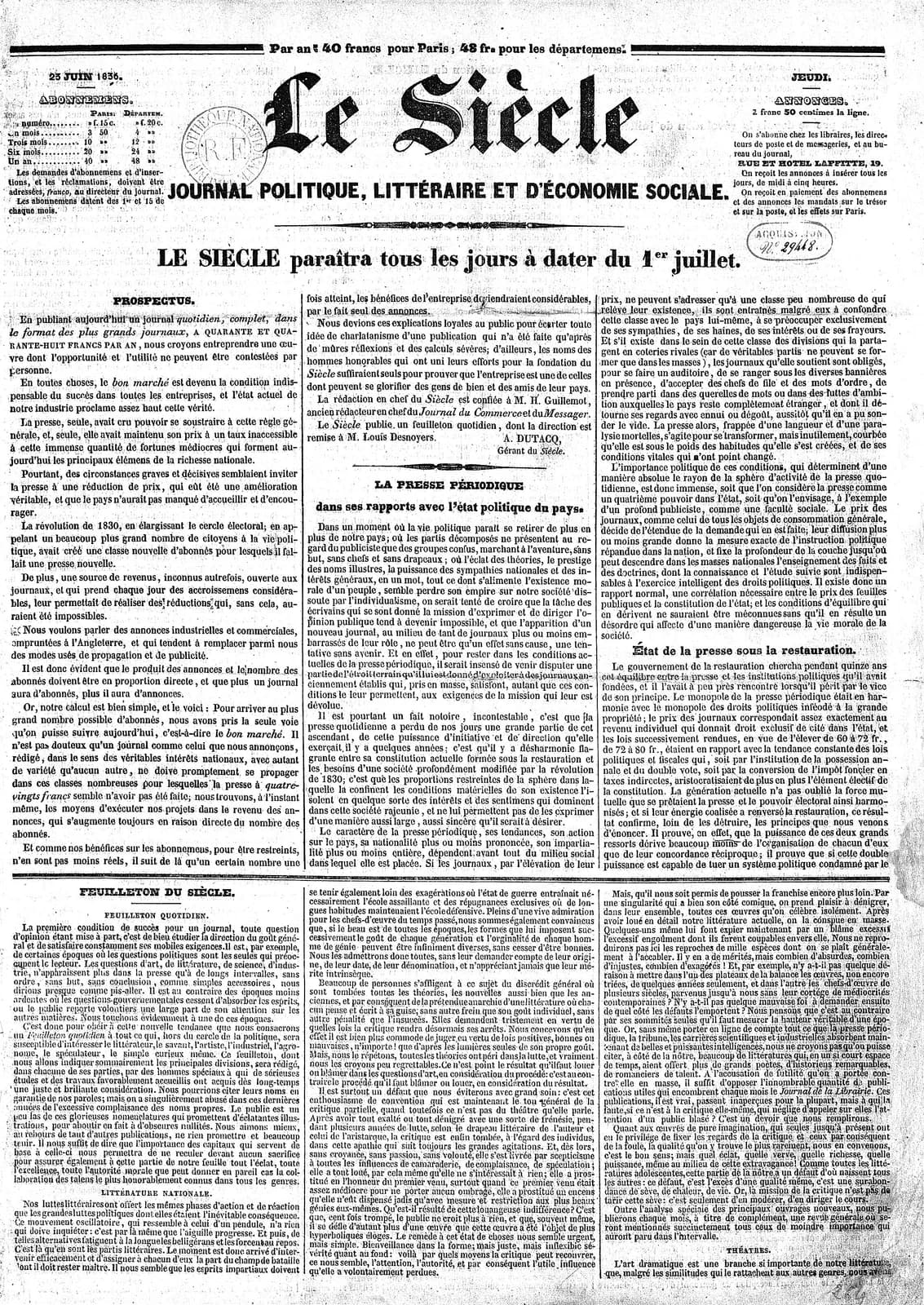 Le Siècle