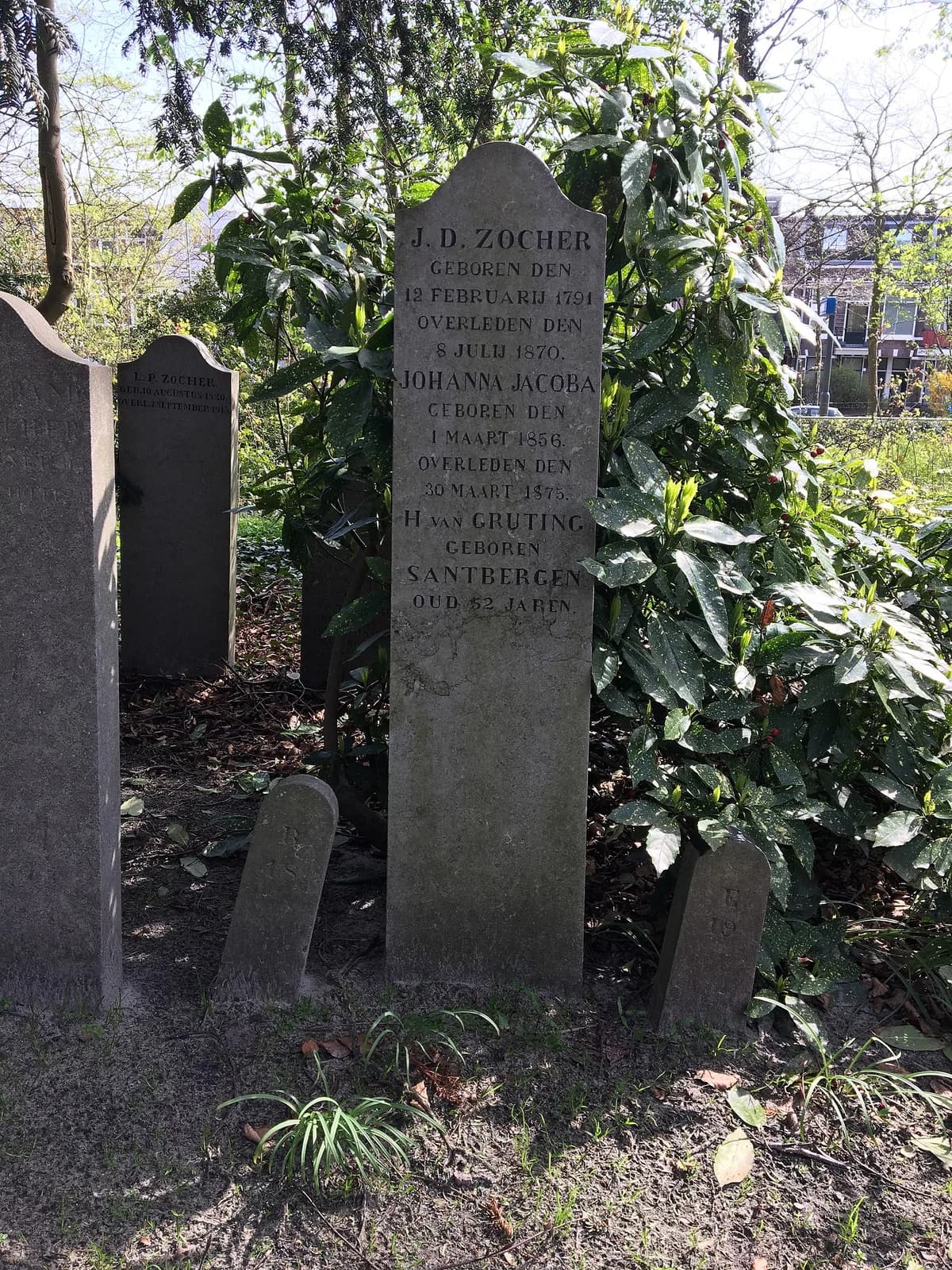 grafmonument van Jan David Zocher