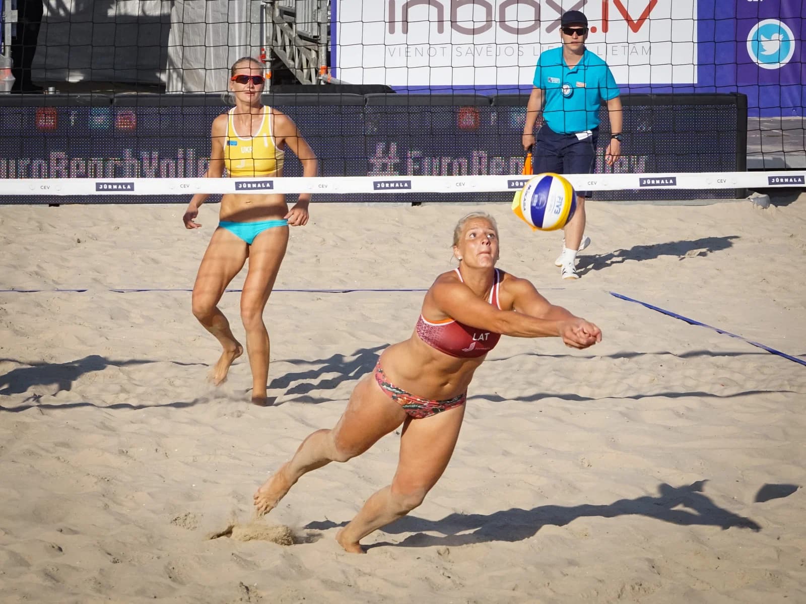 beach volleyball player