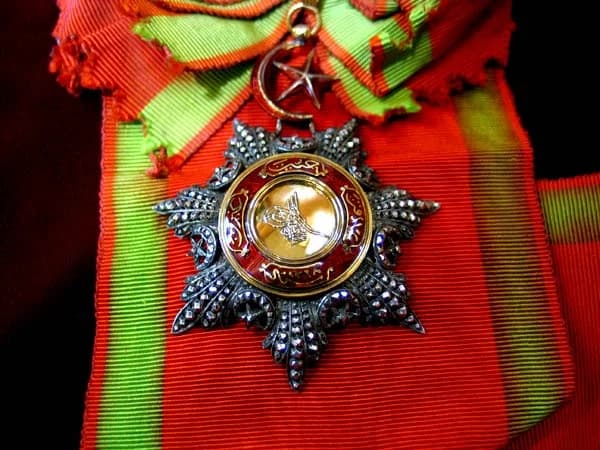 1st class, Order of the Medjidie