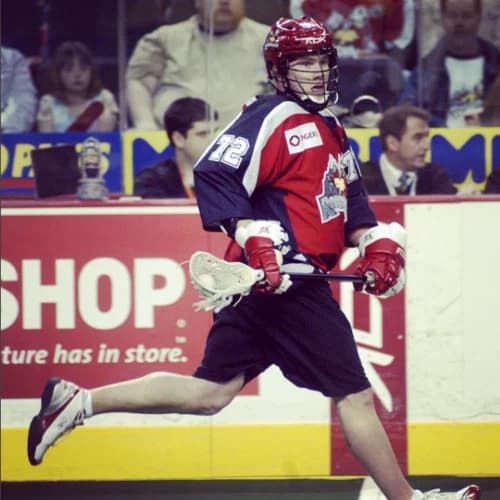 lacrosse player