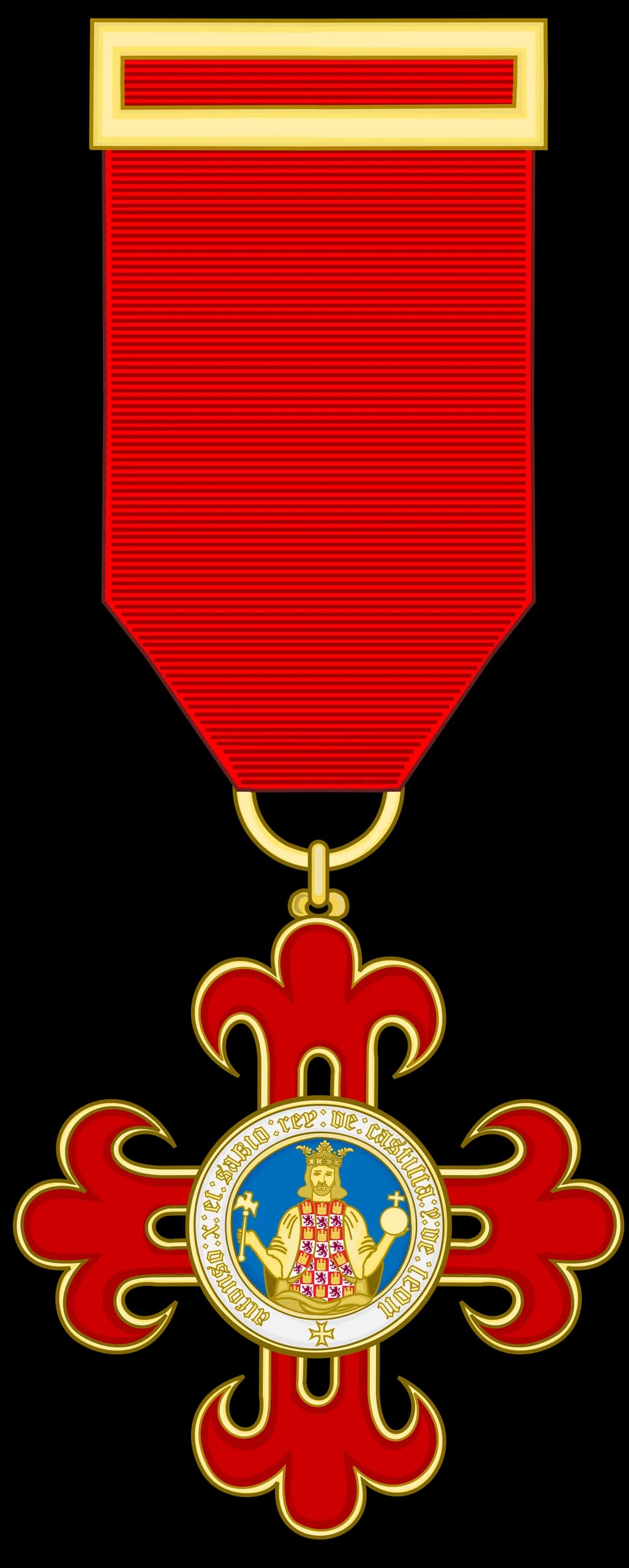 Cross of the Civil Order of Alfonso X the Wise