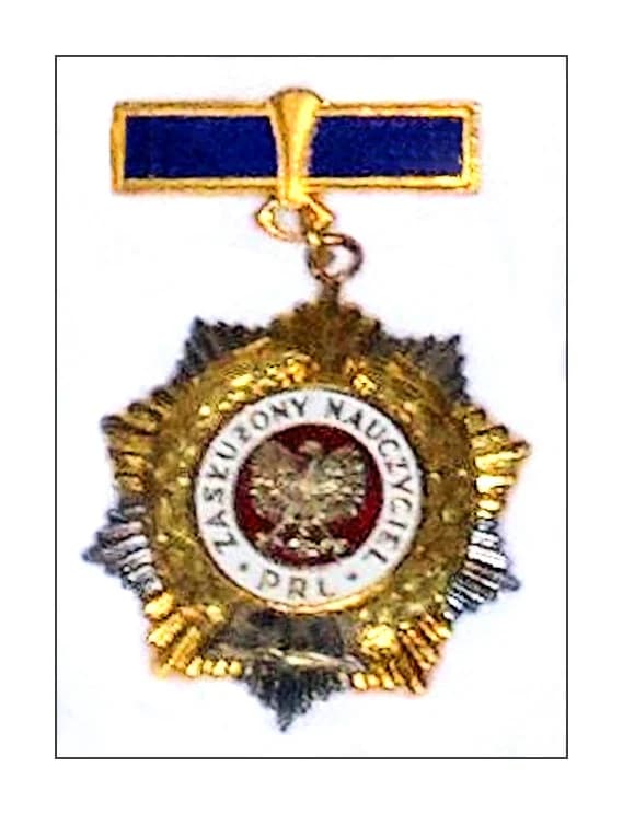 Odznaka tytułu honorowego „Zasłużony Nauczyciel PRL”