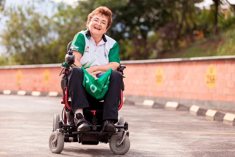 boccia player
