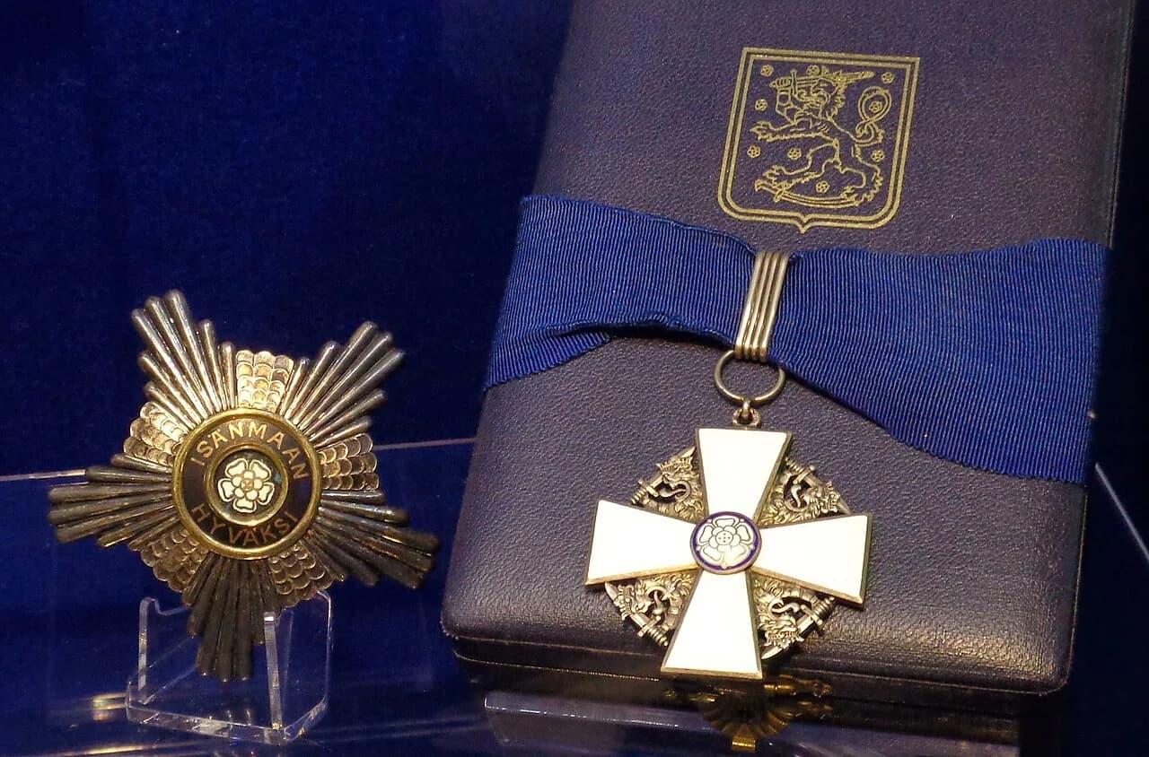 Commander First Class of the Order of the White Rose of Finland