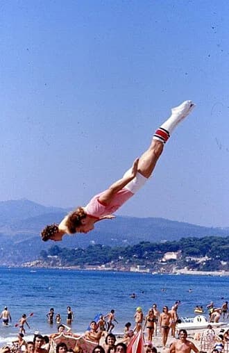 trampoline gymnast