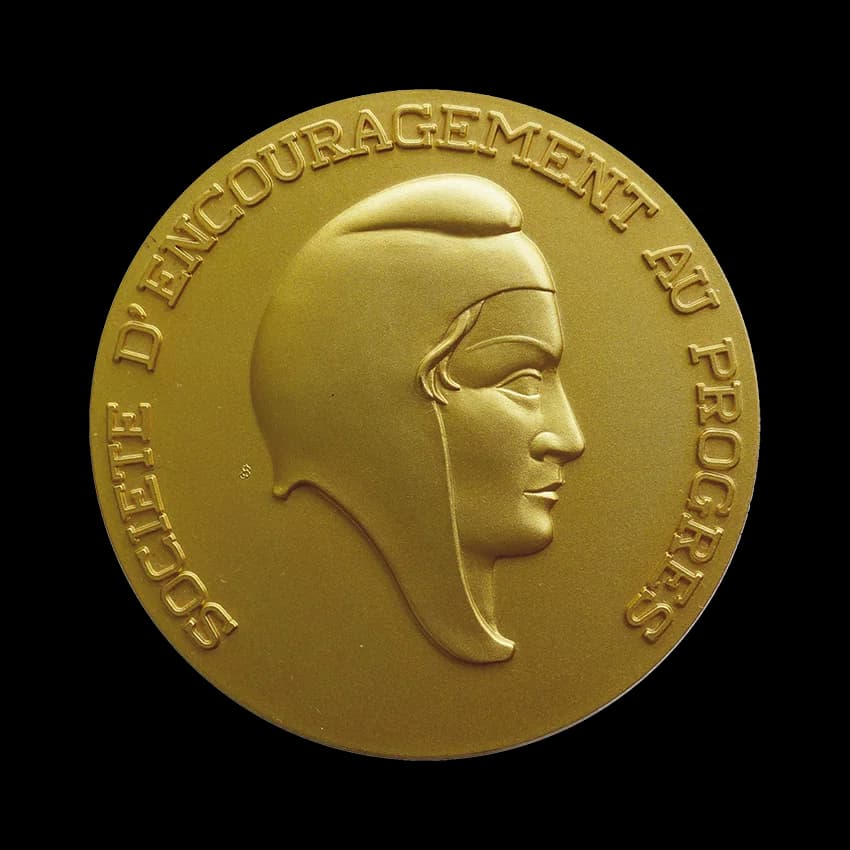 Great Gold medal of the Société d'Encouragement au Progrès