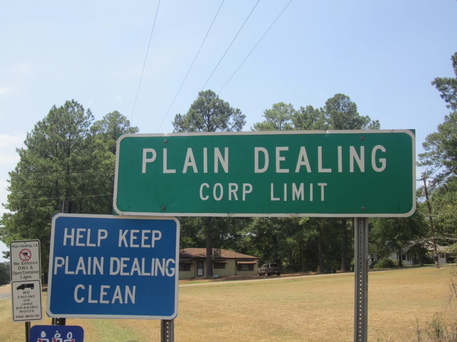 Plain Dealing