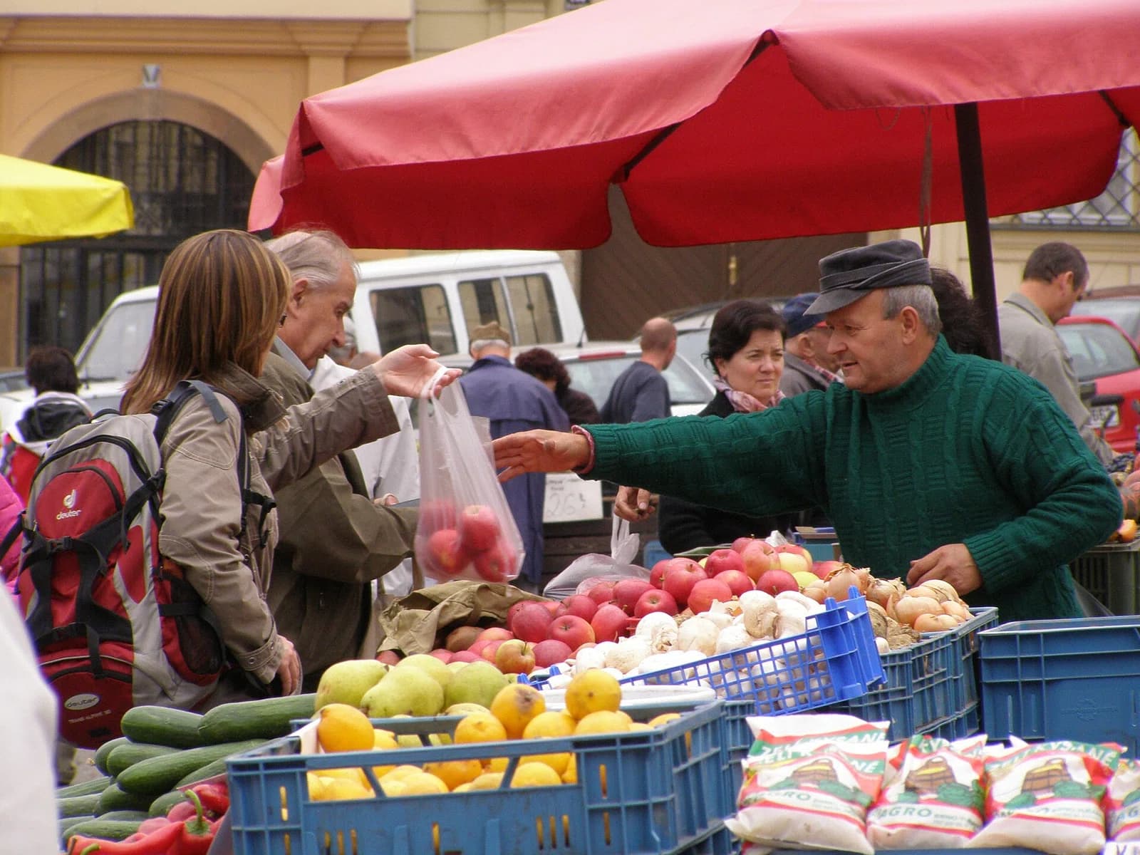 Marktverkäufer