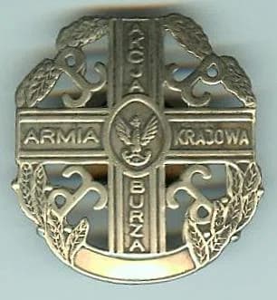 Action "Tempest" commemorative badge