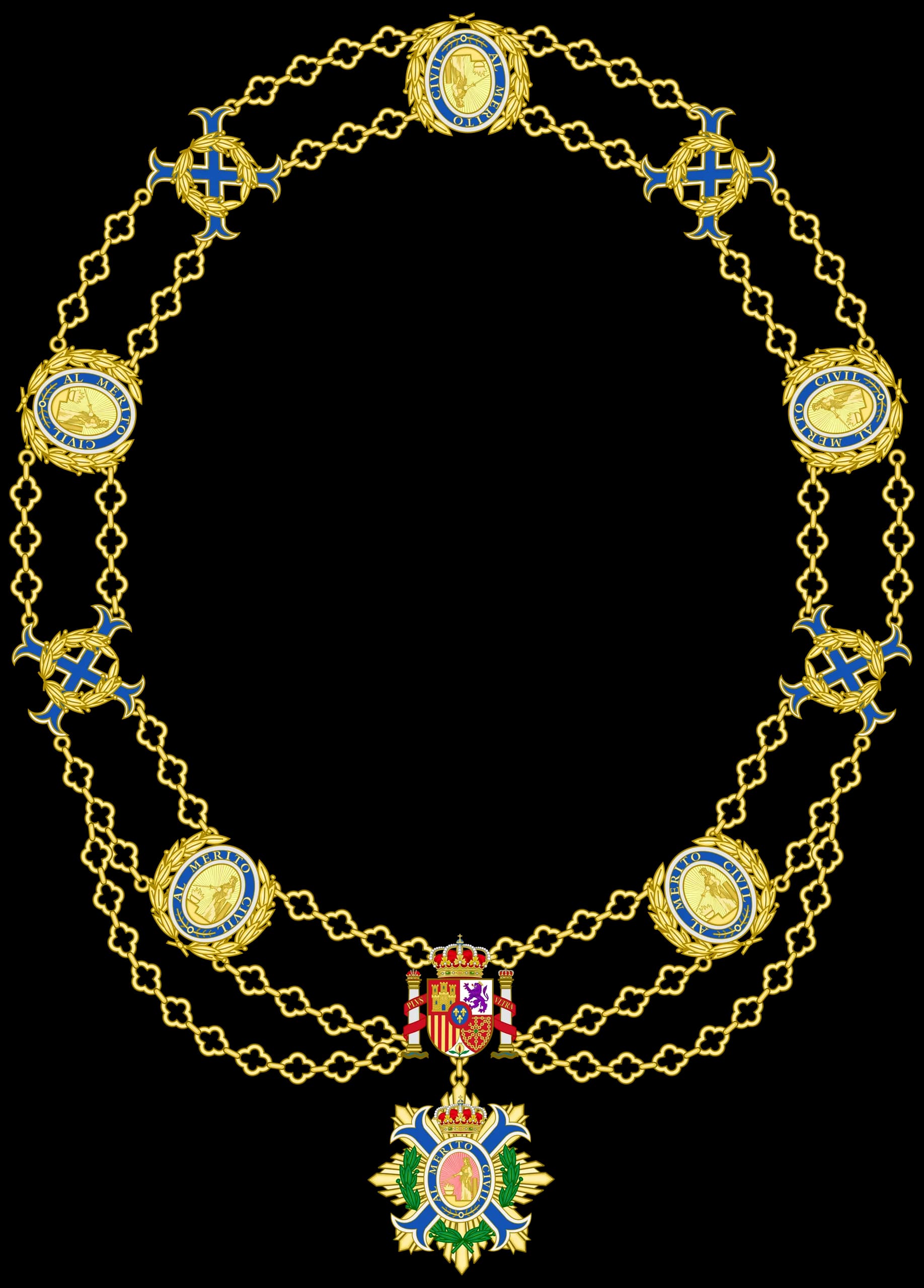 Collar of the Spanish Order of the Civil Merit