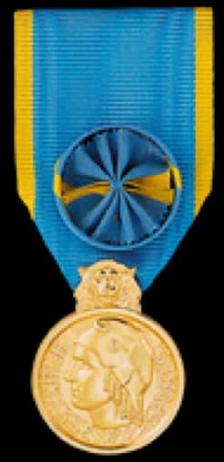 Medal of youth, sports and community involvement