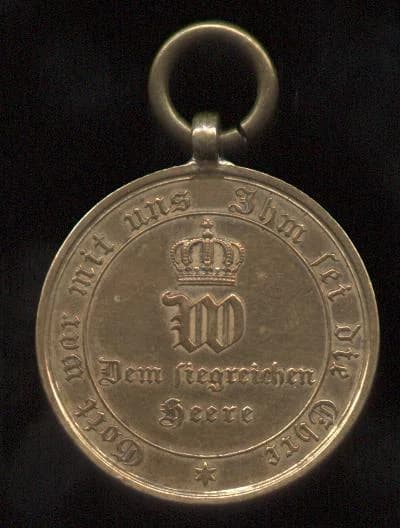 War Commemorative Medal of 1870/71