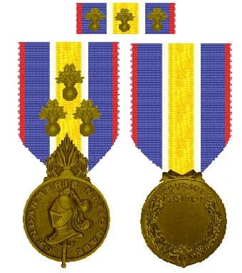 Médaille de la Gendarmerie nationale