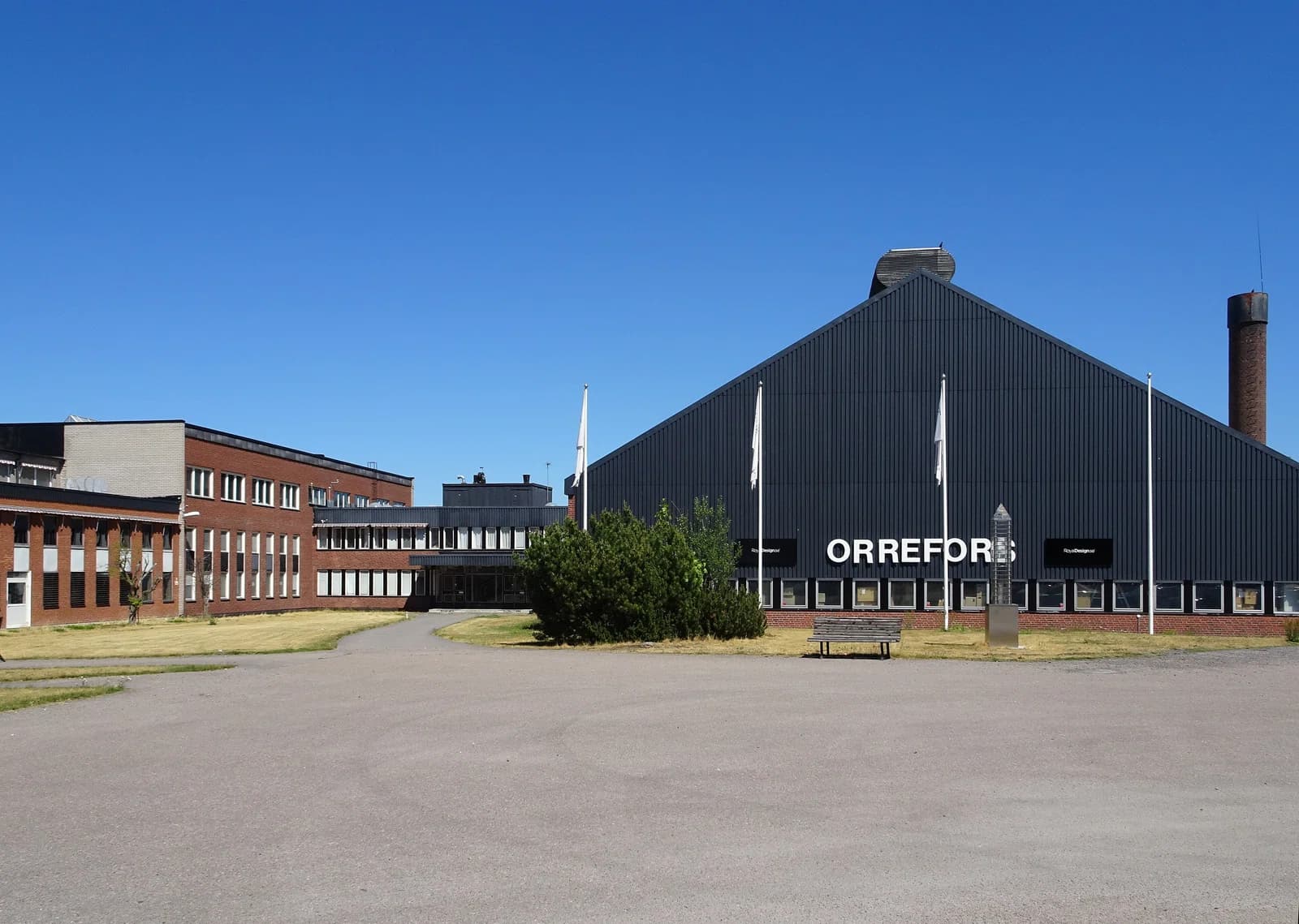 Orrefors glassworks