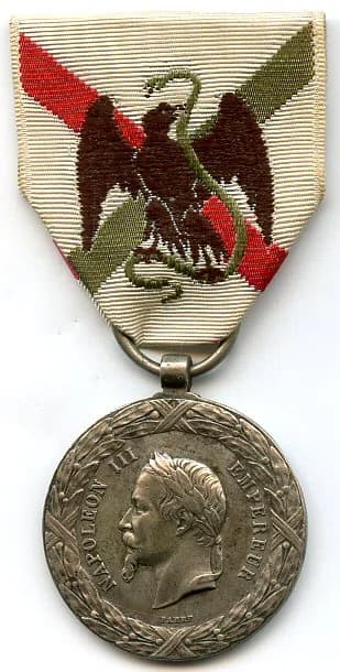 Commemorative medal of the Mexico Expedition