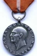 Medal For your freedom and ours