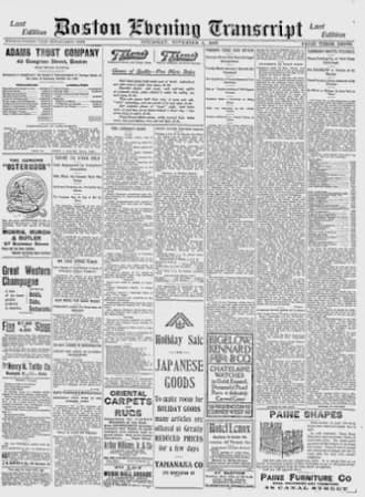 Boston Evening Transcript
