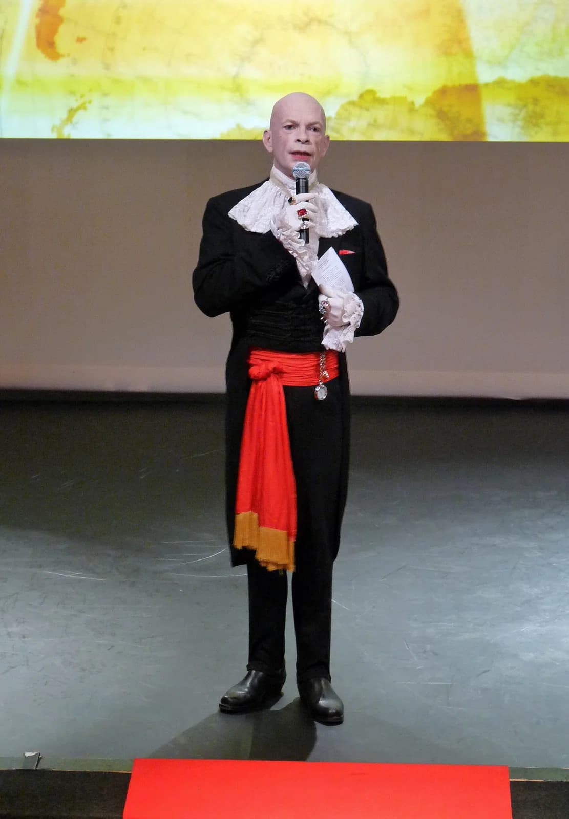 master of ceremonies