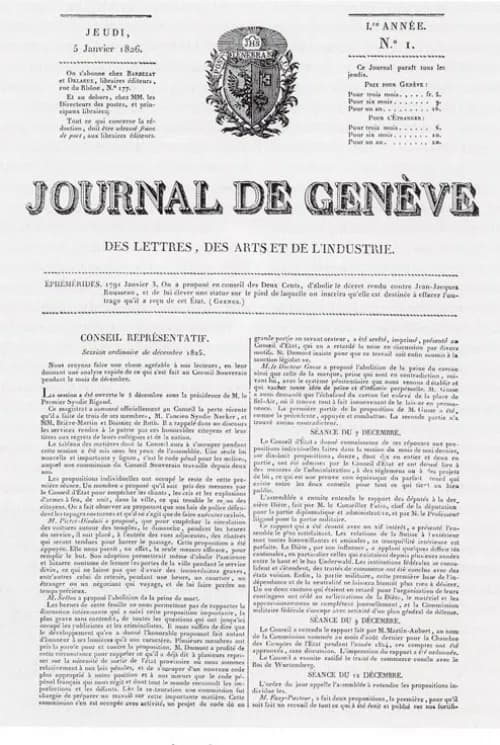 Journal de Genève